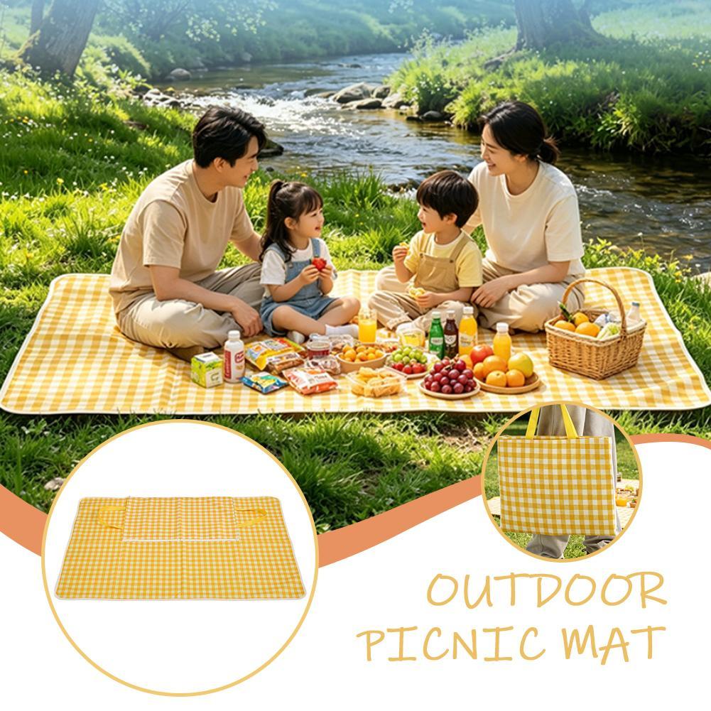 Outdoor Camping Rugs - Manta de Picnic Impermeable para Exteriores,