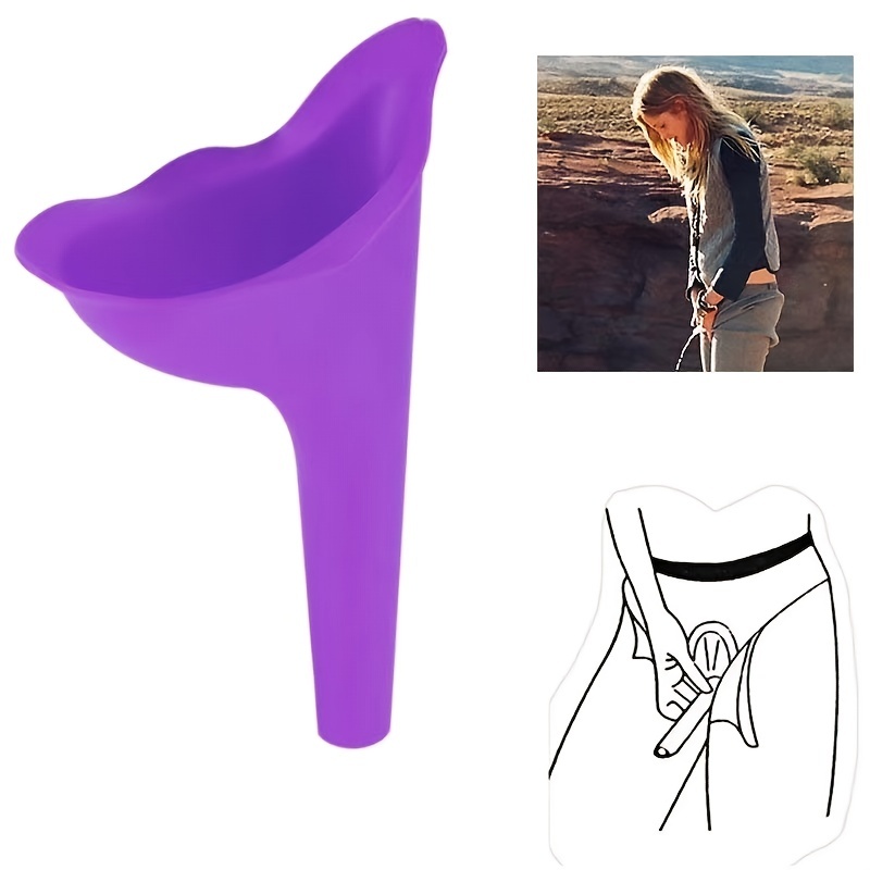 Outdoor Camping Urinal - Urinario portátil de pie para mujer,