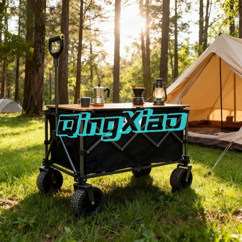 Outdoor Camping Trolley - Carrito de camping plegable eléctrico, carrito