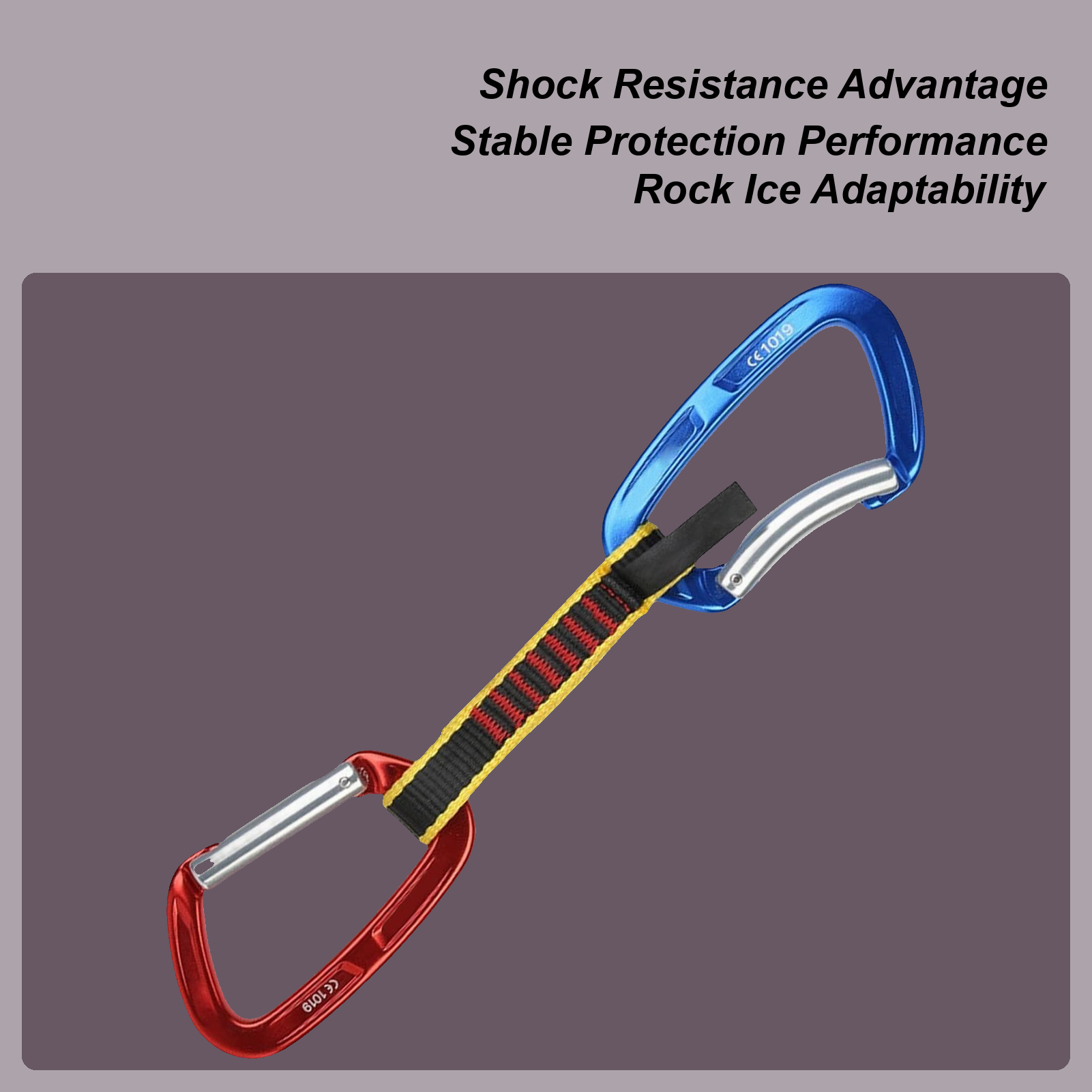 Outdoor Camping Adventures - Quickdraws escalada mosquetón accesorios montañismo Quickdraws