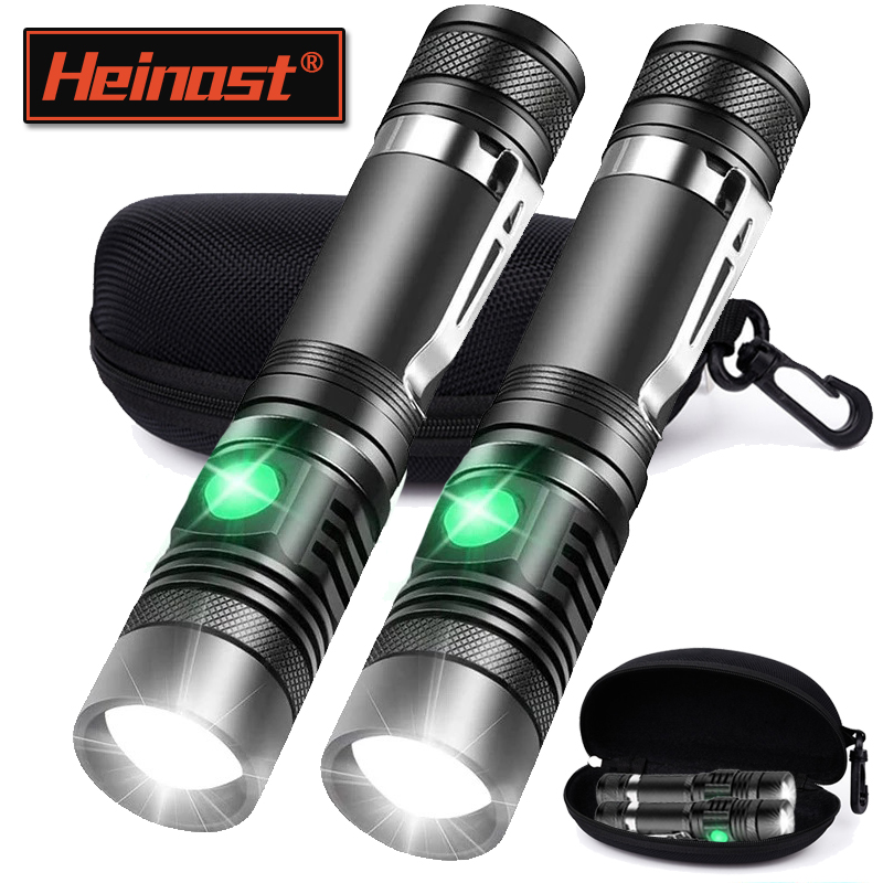 Outdoor Camping Adventures - Linterna de mano recargable T6, linterna