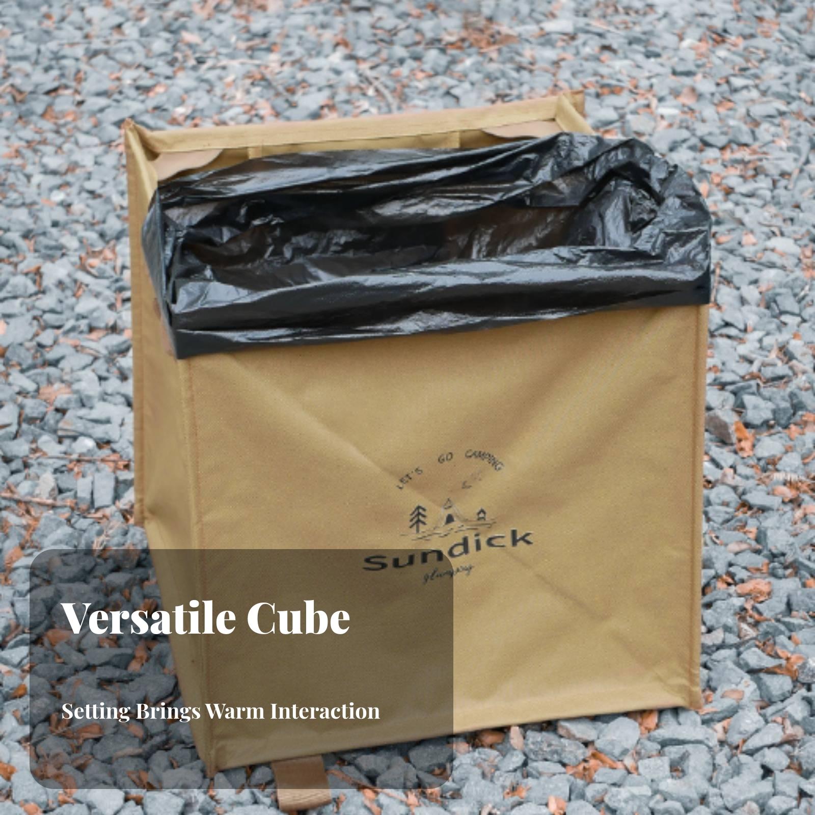 Outdoor Camping Bin - Contenedor de Basura Plegable y Resistente
