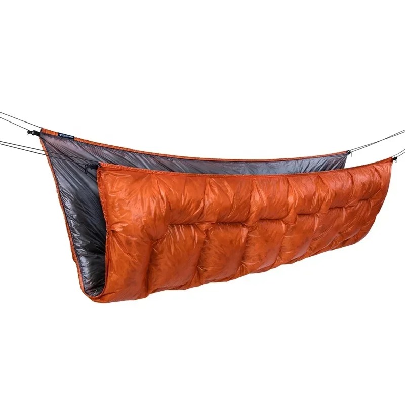 Outdoor Camping Quotes - Hamaca Gear debajo de edredones, hamaca