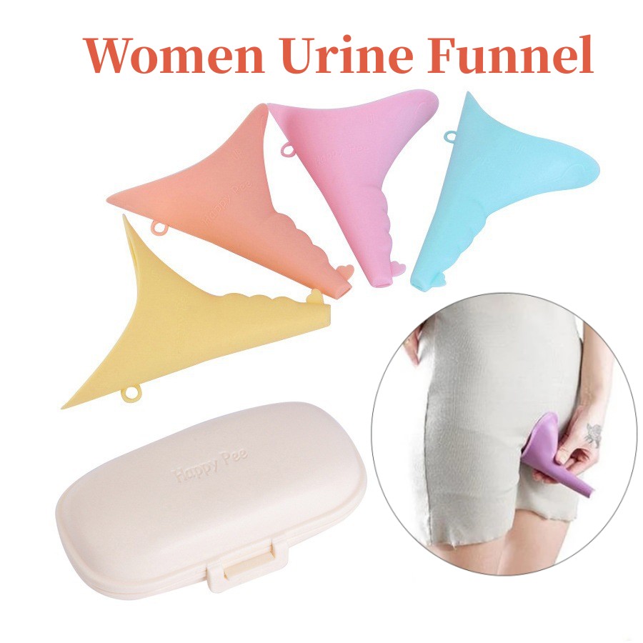 Outdoor Camping Urinal - Urinario de silicona para mujer, urinario