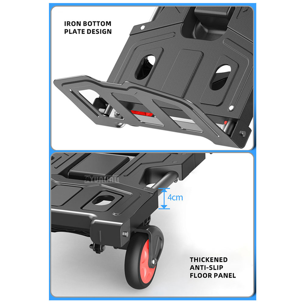 Outdoor Camping Trolley - Carrito de Camping Ligero, Carrito Plegable