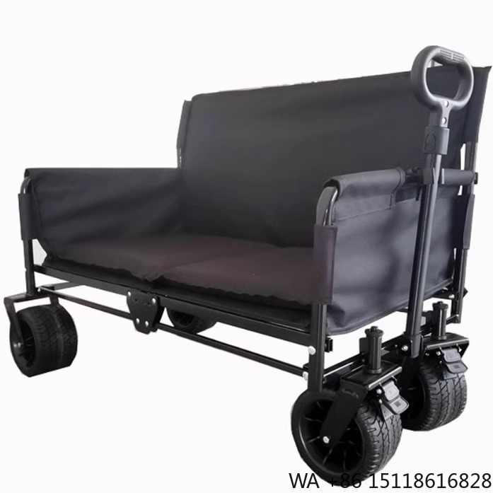 Outdoor Camping Recliner - Carrito Plegable Multifuncional JXFT de Cuatro