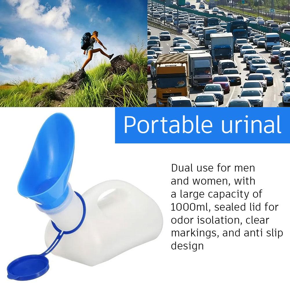Outdoor Camping Urinal - Botella de Orina Portátil de 1000
