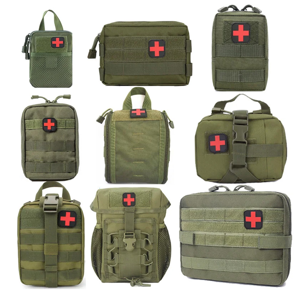 First Aid Kit Camping - Botiquín de primeros auxilios para traumatismos