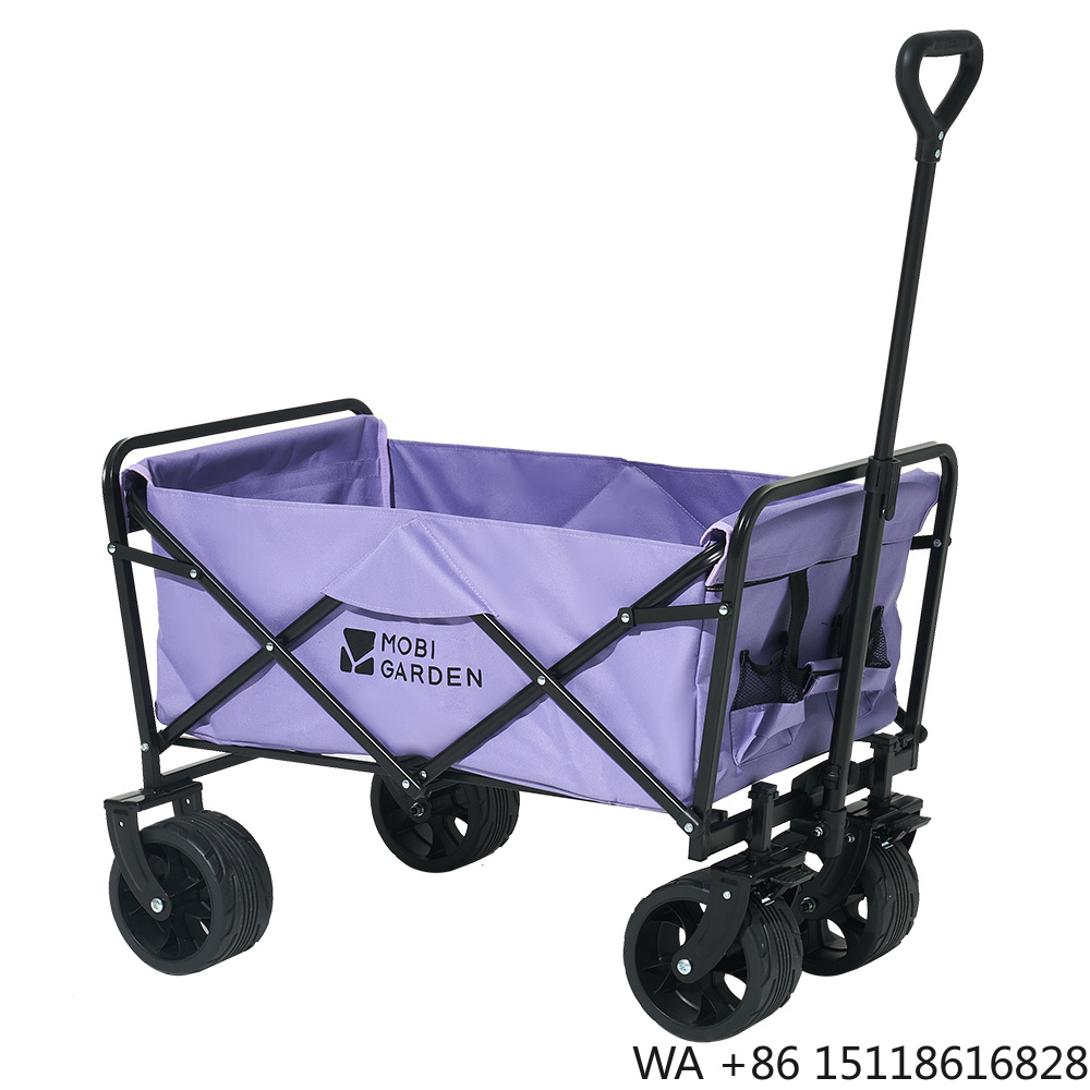 Outdoor Camping Wagon - Carrito Plegable de Cuatro Ruedas Mobi