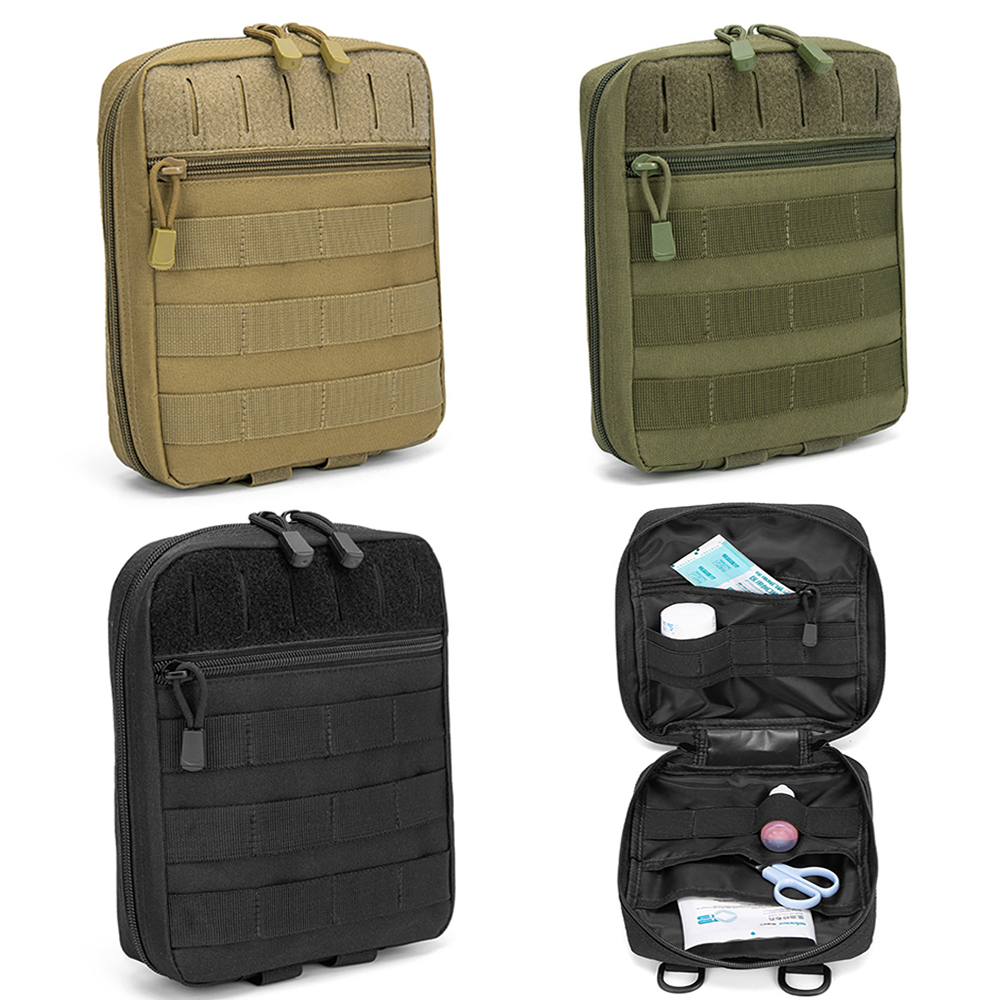 First Aid Kit Camping - Bolsa táctica Molle EDC para exteriores,