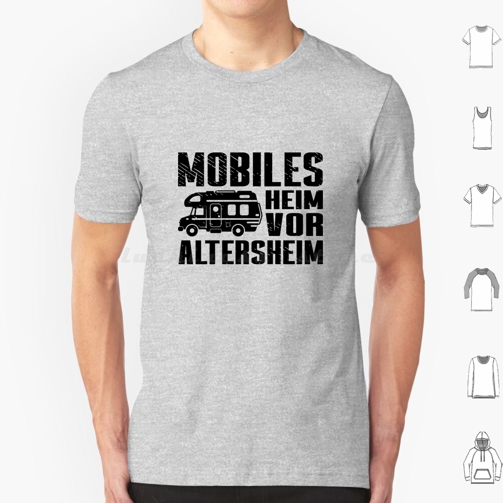 Outdoor Camping Adventures - Camiseta de algodón 6XL con estampado
