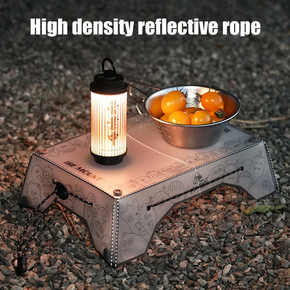 Outdoor Camping Bin - Mesa Plegable de PP para Exteriores,