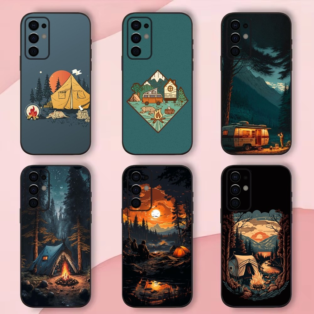 Outdoor Camping Quotes - Funda de teléfono Nature para acampar