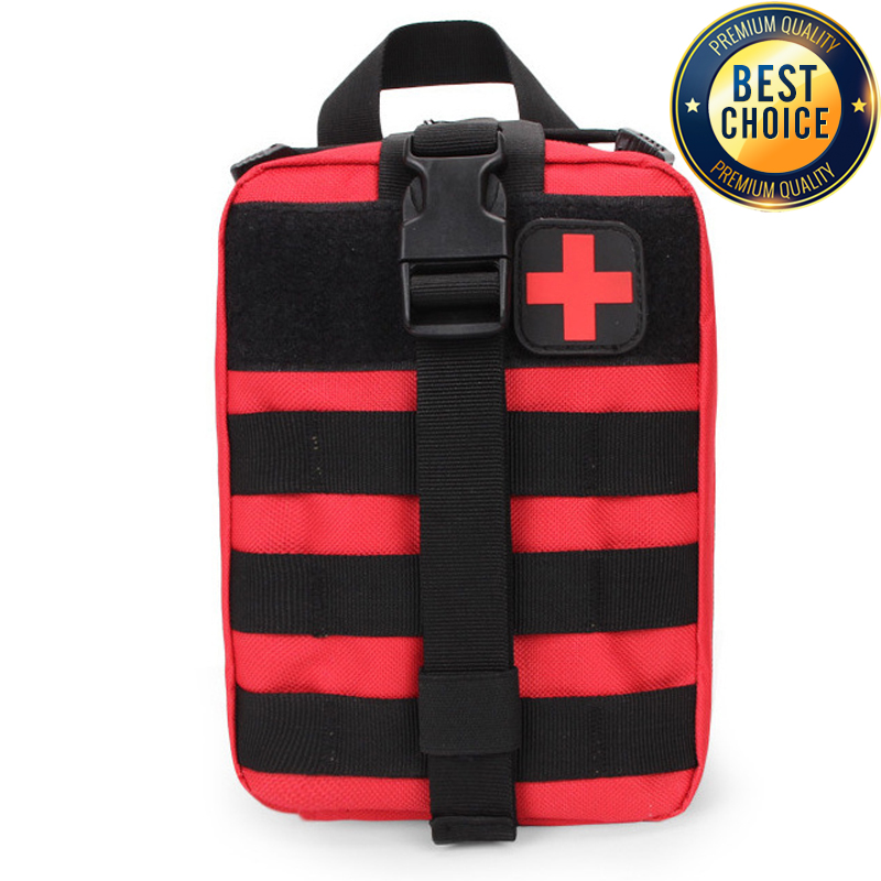 First Aid Kit Camping - Kits de primeros auxilios tácticos Molle,