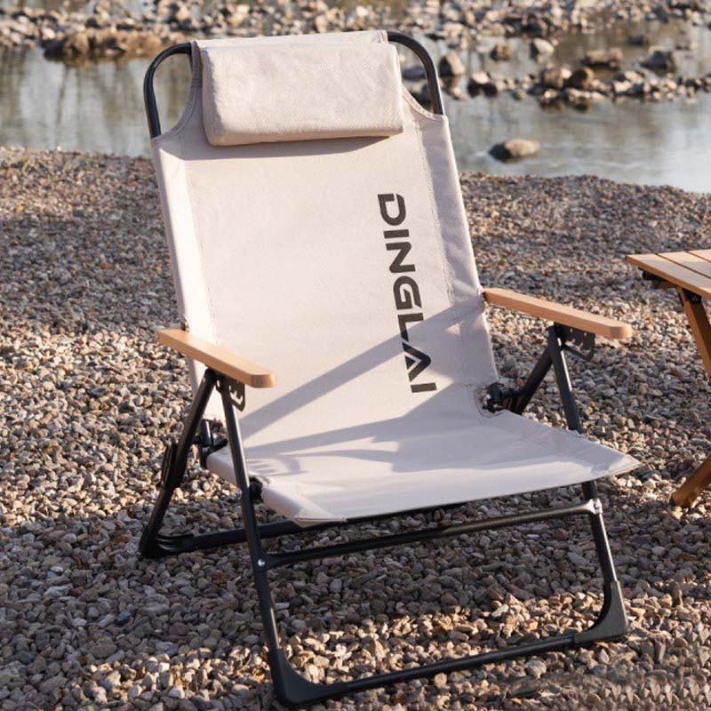 Outdoor Camping Recliner - Silla Plegable para Exteriores, Silla Reclinable