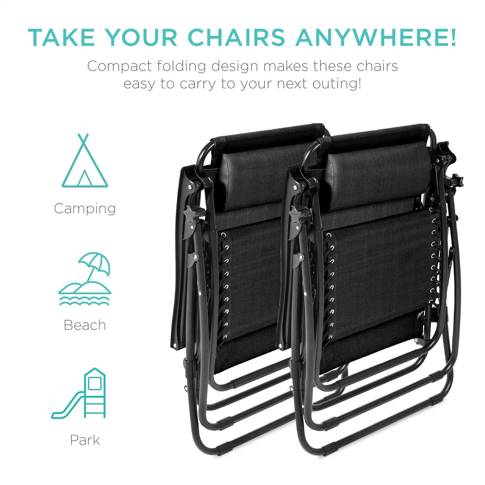 Silla Reclinable de Gravedad C - Outdoor Camping Recliner reseña y precio