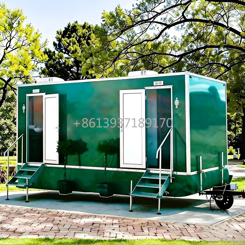 Remolque de Baño Móvil con Lav - Outdoor Camping Showers reseña y precio