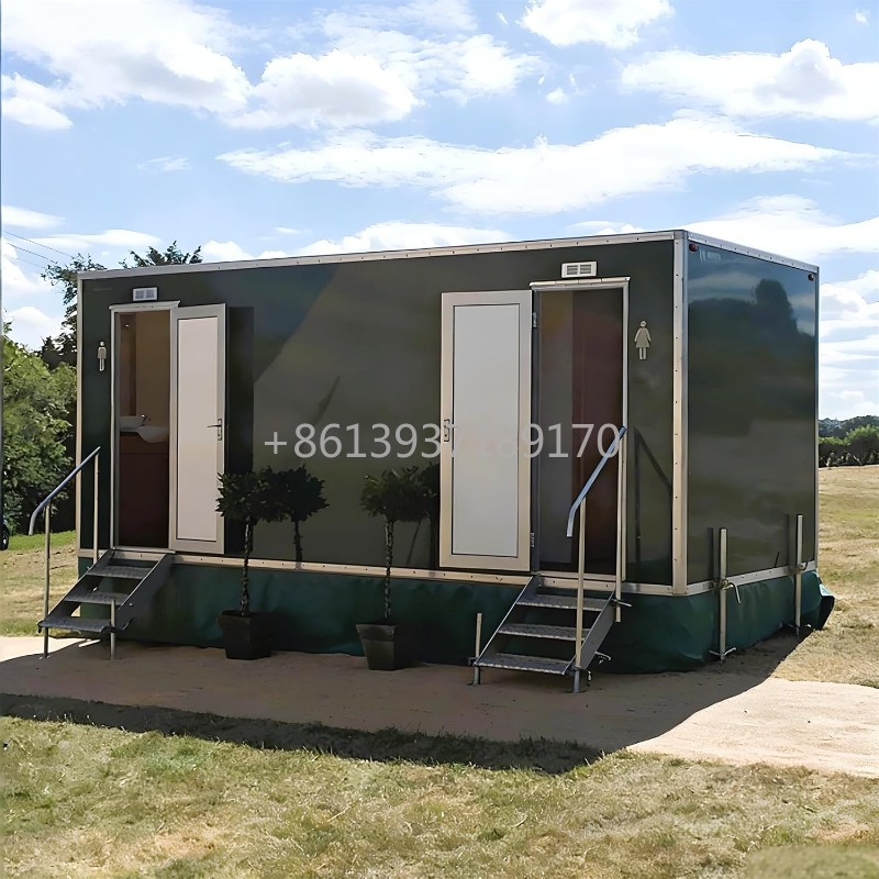 Remolque de Baño Móvil con Lav - Outdoor Camping Showers reseña y precio