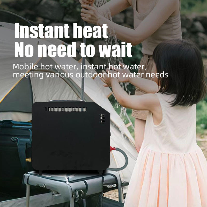 Calentador de agua portátil si - Outdoor Camping Showers reseña y precio