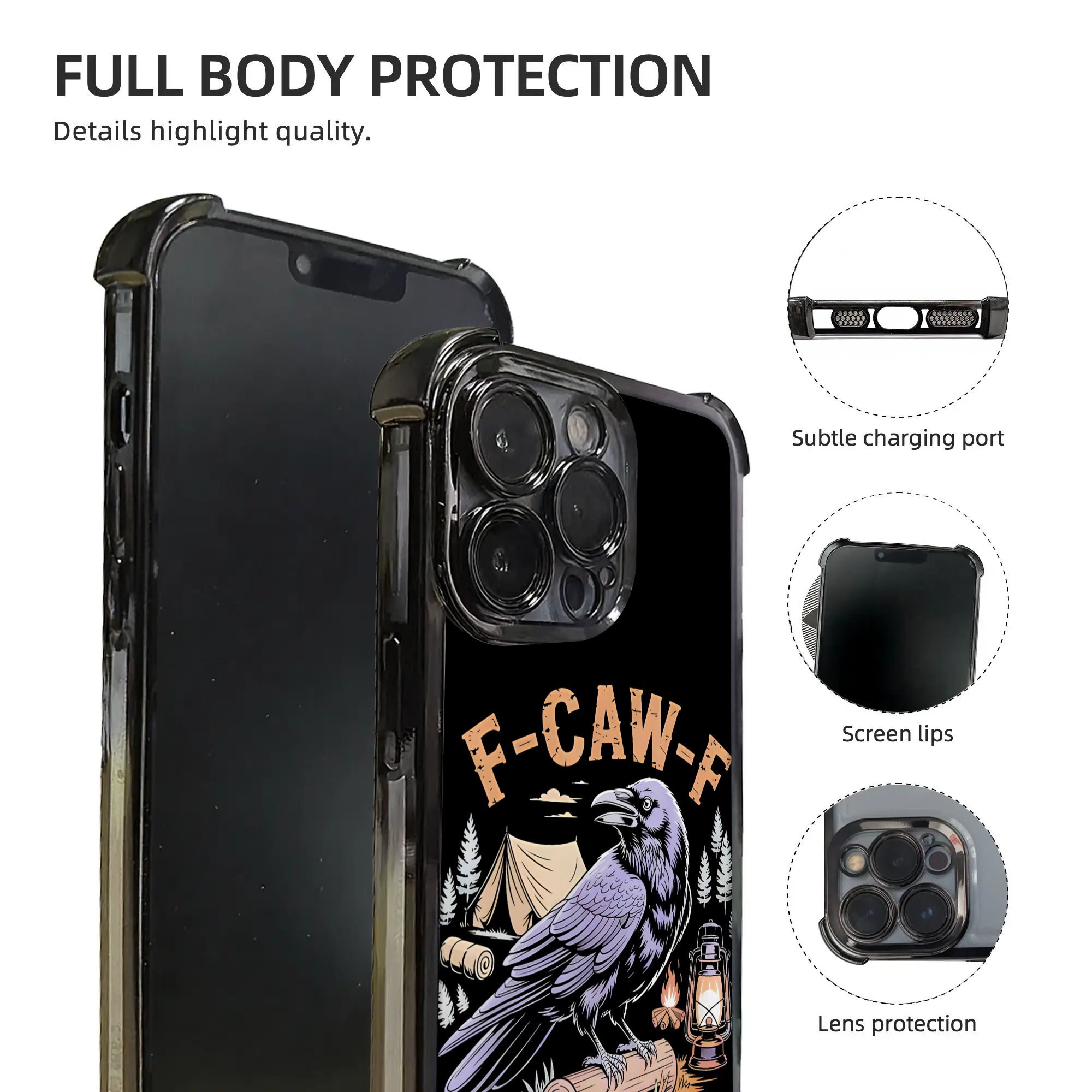 Divertida Funda para Teléfono  - Outdoor Camping Adventures reseña y precio