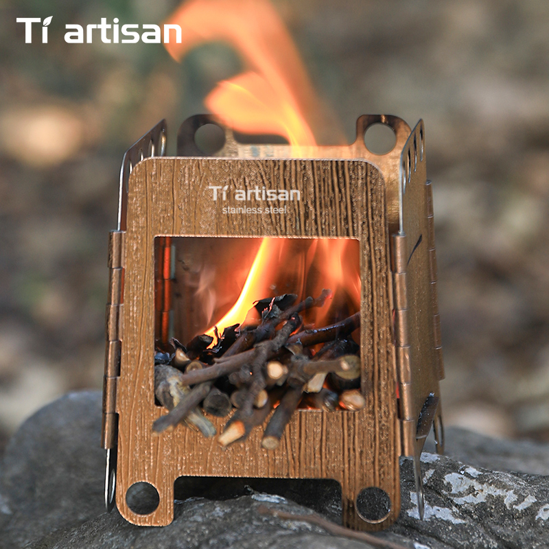 Tiartisan Estufa de Camping de - Outdoor Camping Stove Wood reseña y precio