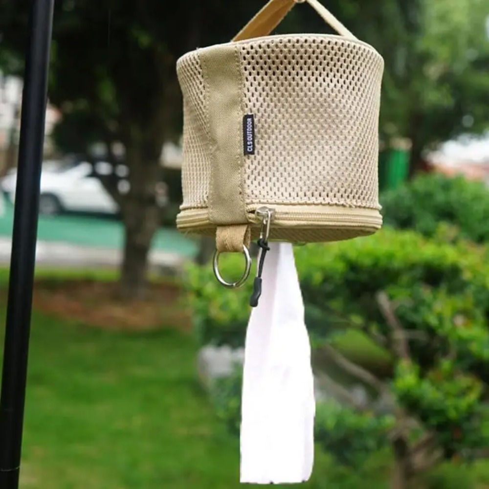 Estuche de pañuelos para acamp - Outdoor Camping Bin reseña y precio