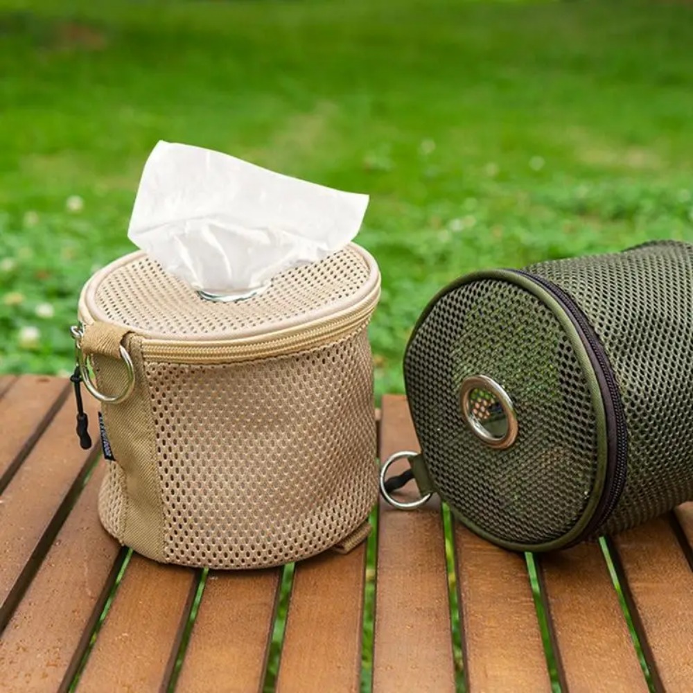 Estuche de pañuelos para acamp - Outdoor Camping Bin reseña y precio