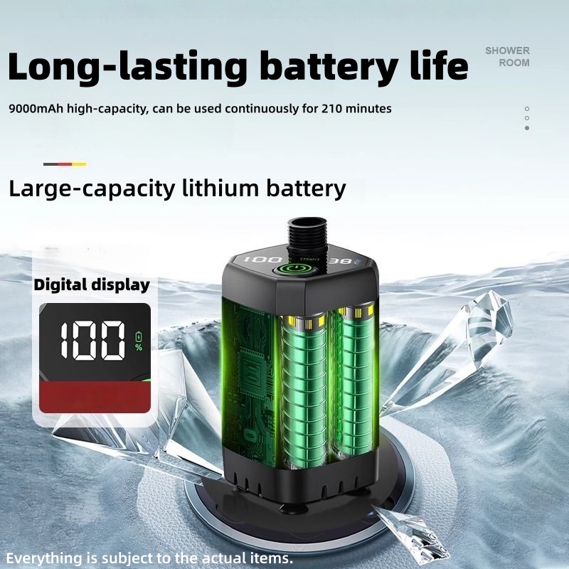 Dispositivo de ducha eléctrica - Outdoor Camping Showers reseña y precio