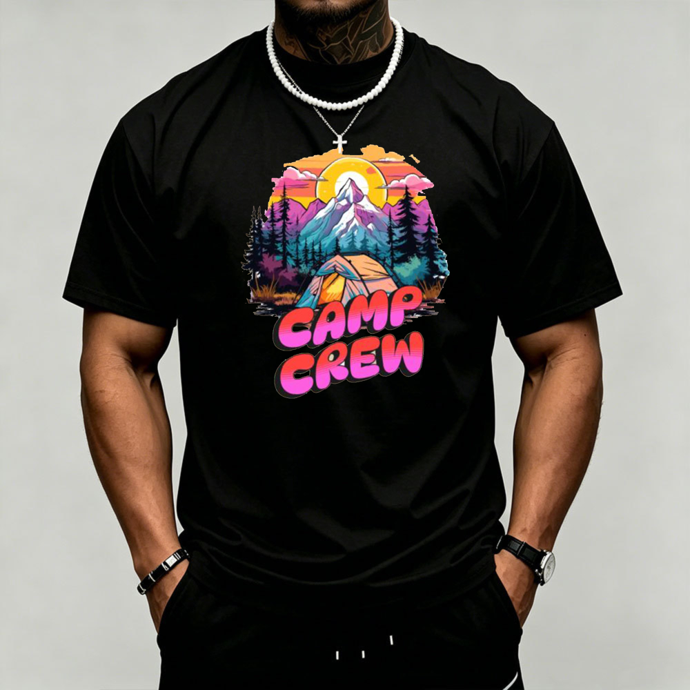 Camiseta para hombre con gráfi - Outdoor Camping Quotes reseña y precio