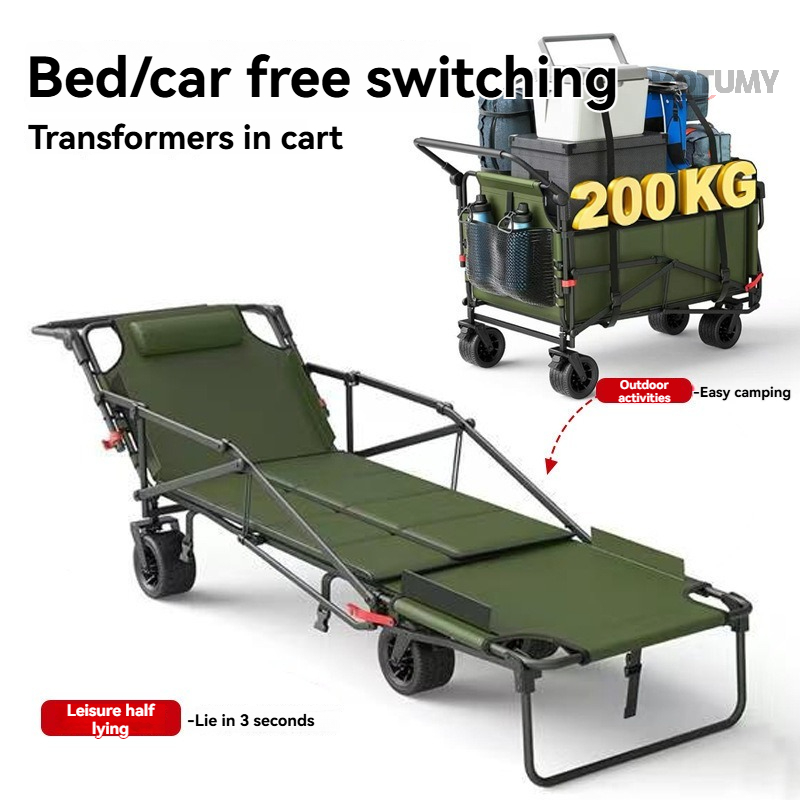 Carrito de Camping Plegable co - Outdoor Camping Recliner reseña y precio