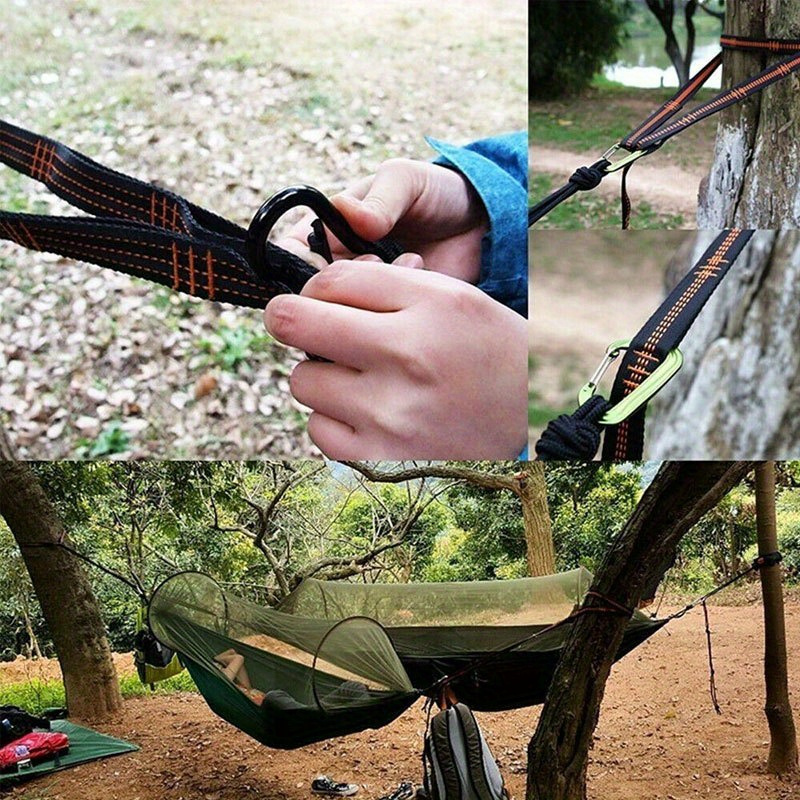 Hebillas de escalada resistent - Outdoor Camping Hammock reseña y precio