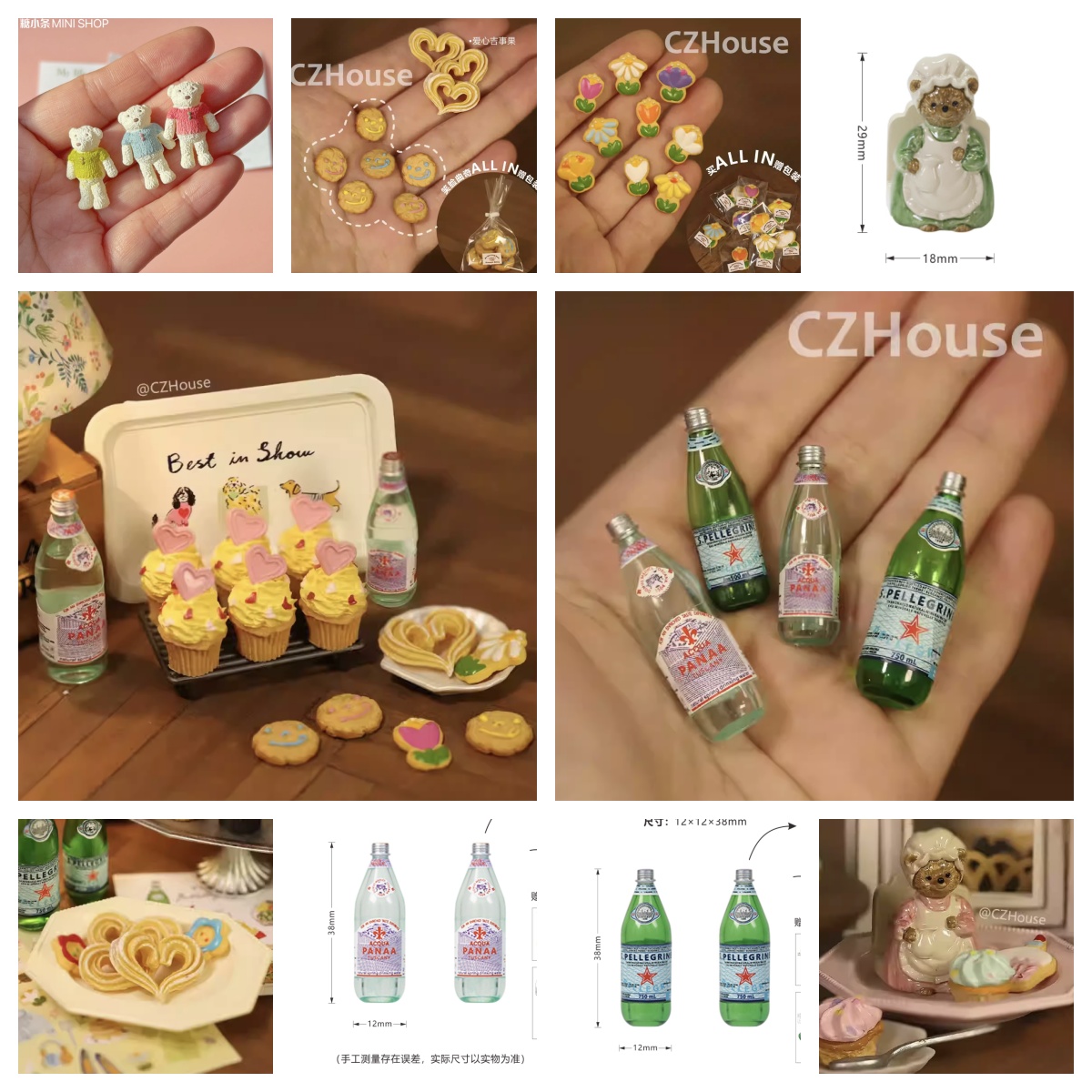 Colección de Postres en Miniat - Bear Canister reseña y precio
