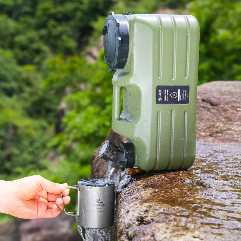 Contenedor de agua para exteri - Outdoor Camping Bin reseña y precio
