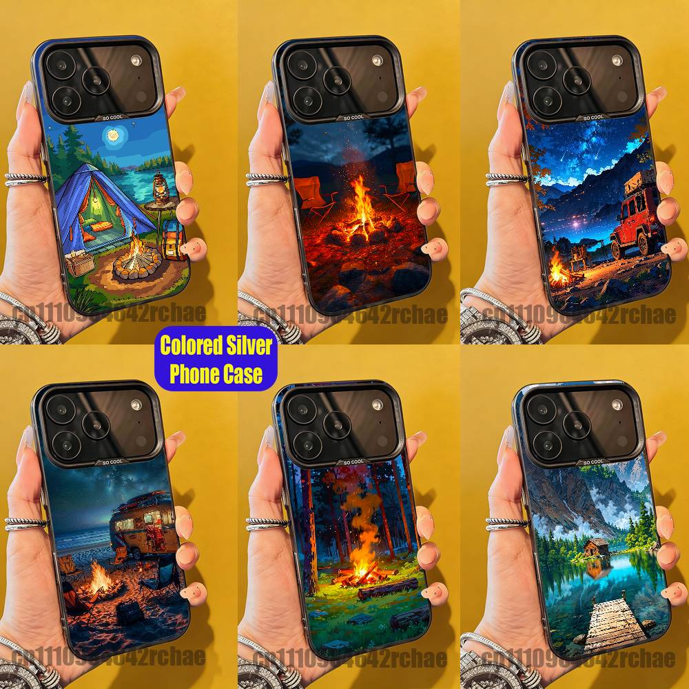 Funda para Teléfono con Diseño - Outdoor Camping Quotes reseña y precio
