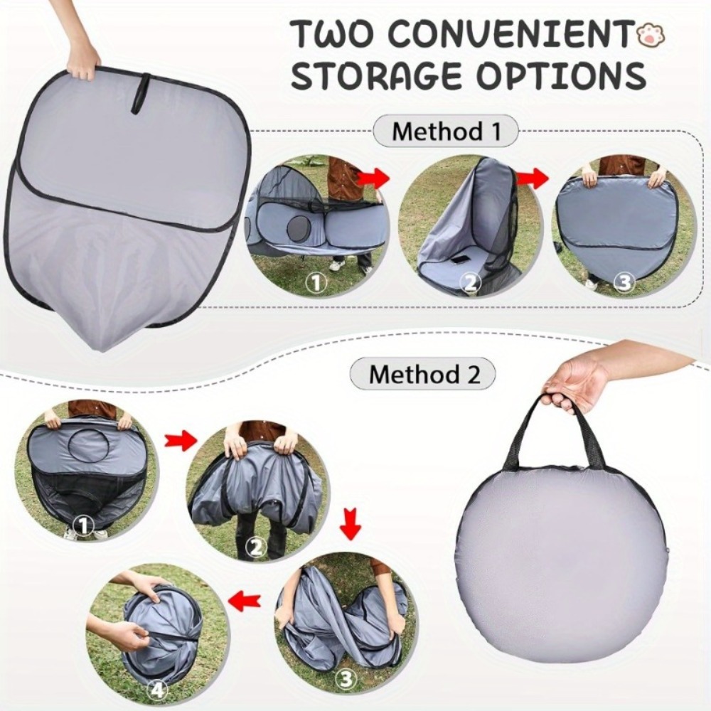 Casa Plegable para Gatos con T - Outdoor Camping Dog Fence reseña y precio