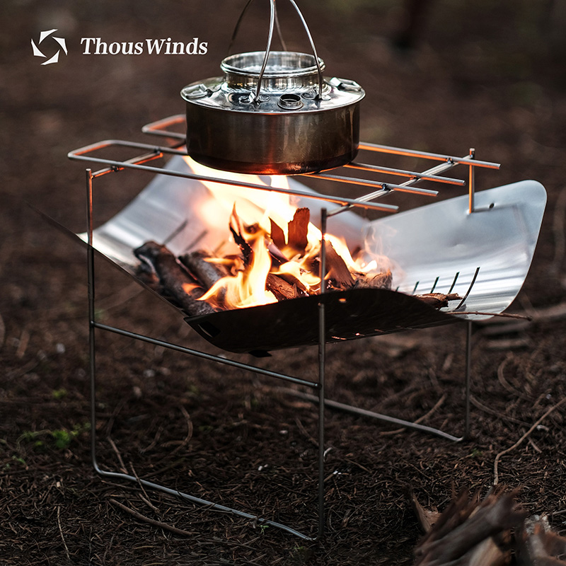 Thous Winds-Mini estufa de leñ - Outdoor Camping Stove Wood reseña y precio