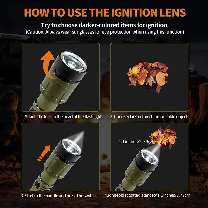 Linterna ultrapotente, lintern - Outdoor Camping Adventures reseña y precio