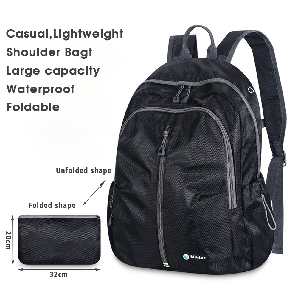 Mochila plegable impermeable c - Zd Outdoor Camping reseña y precio