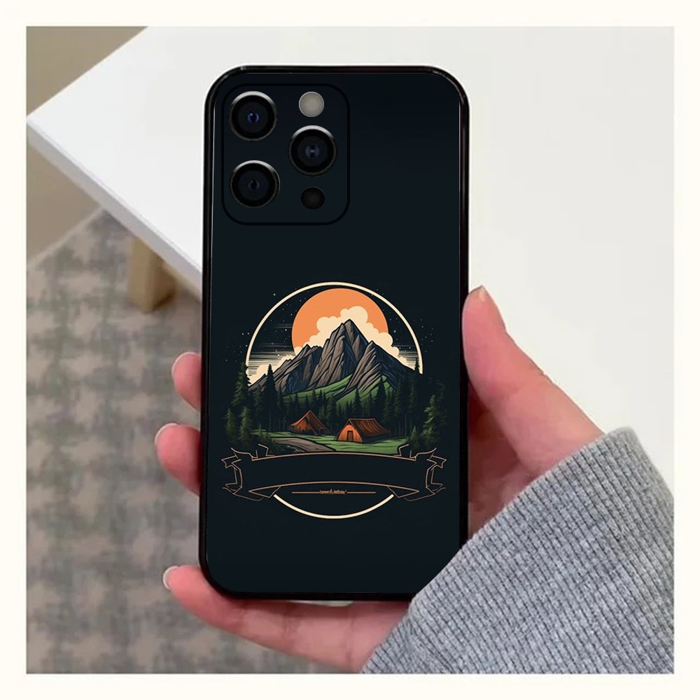 Funda de teléfono para exterio - Outdoor Camping Quotes reseña y precio
