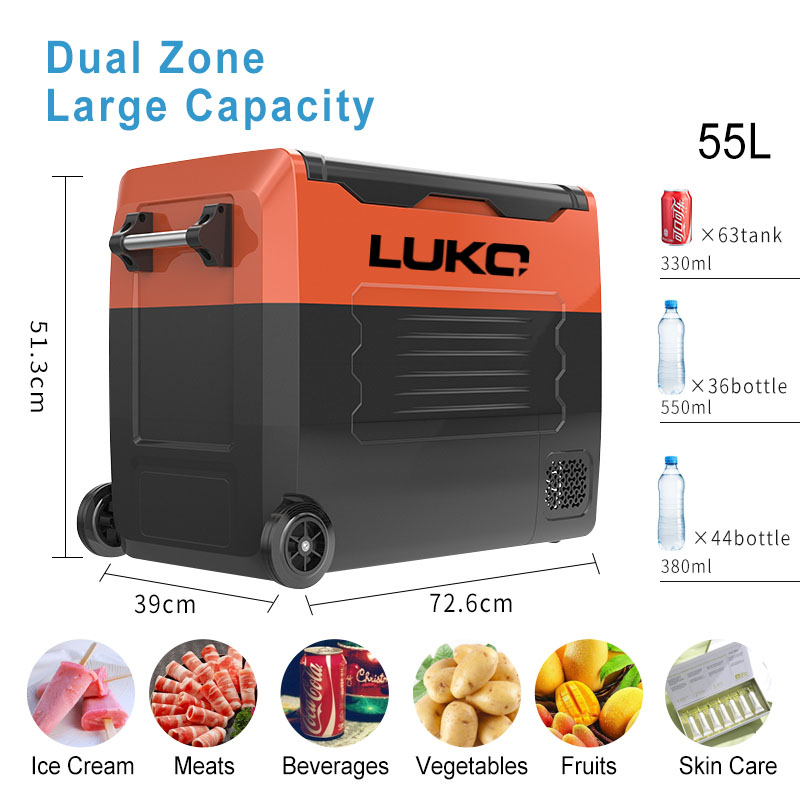 Refrigerador para coche, conge - Outdoor Camping Fridge reseña y precio