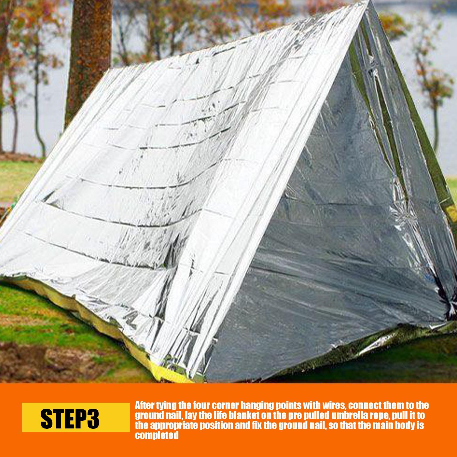 Manta de emergencia a prueba d - First Aid Kit Camping reseña y precio