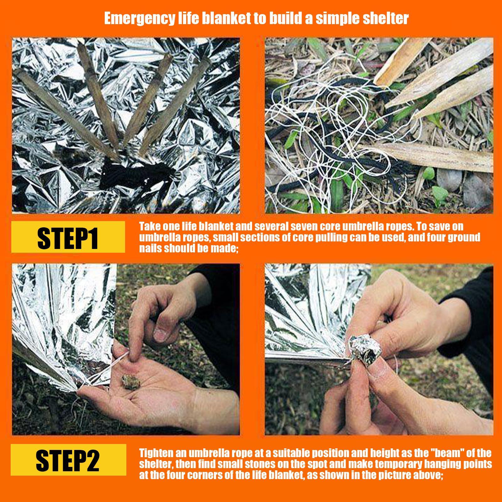 Manta de emergencia a prueba d - First Aid Kit Camping reseña y precio