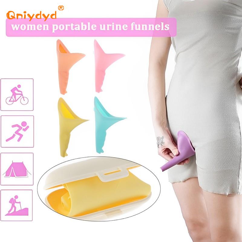Urinario de silicona para muje - Outdoor Camping Urinal reseña y precio