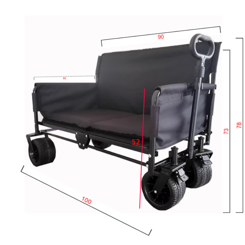 Carrito Plegable Multifunciona - Outdoor Camping Recliner reseña y precio