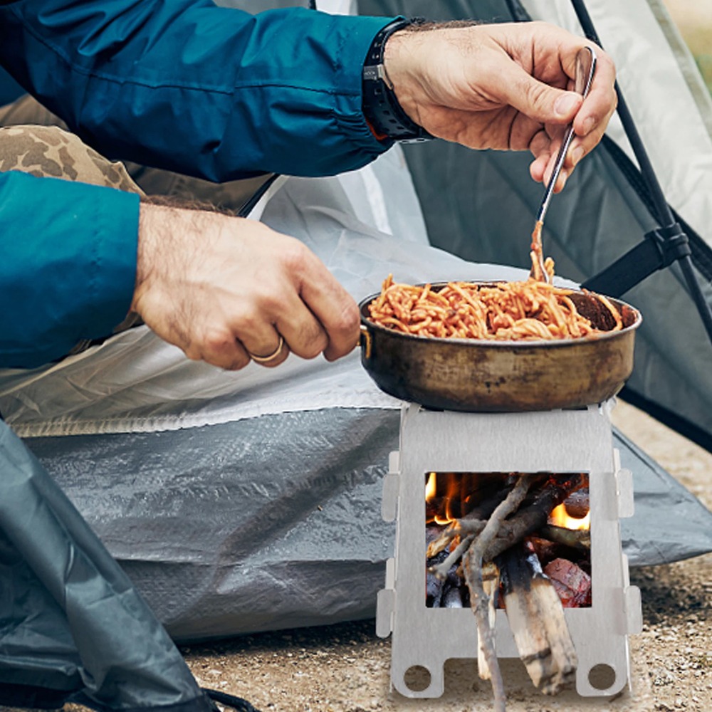 Horno de Camping, estufa de le - Outdoor Camping Stove Wood reseña y precio