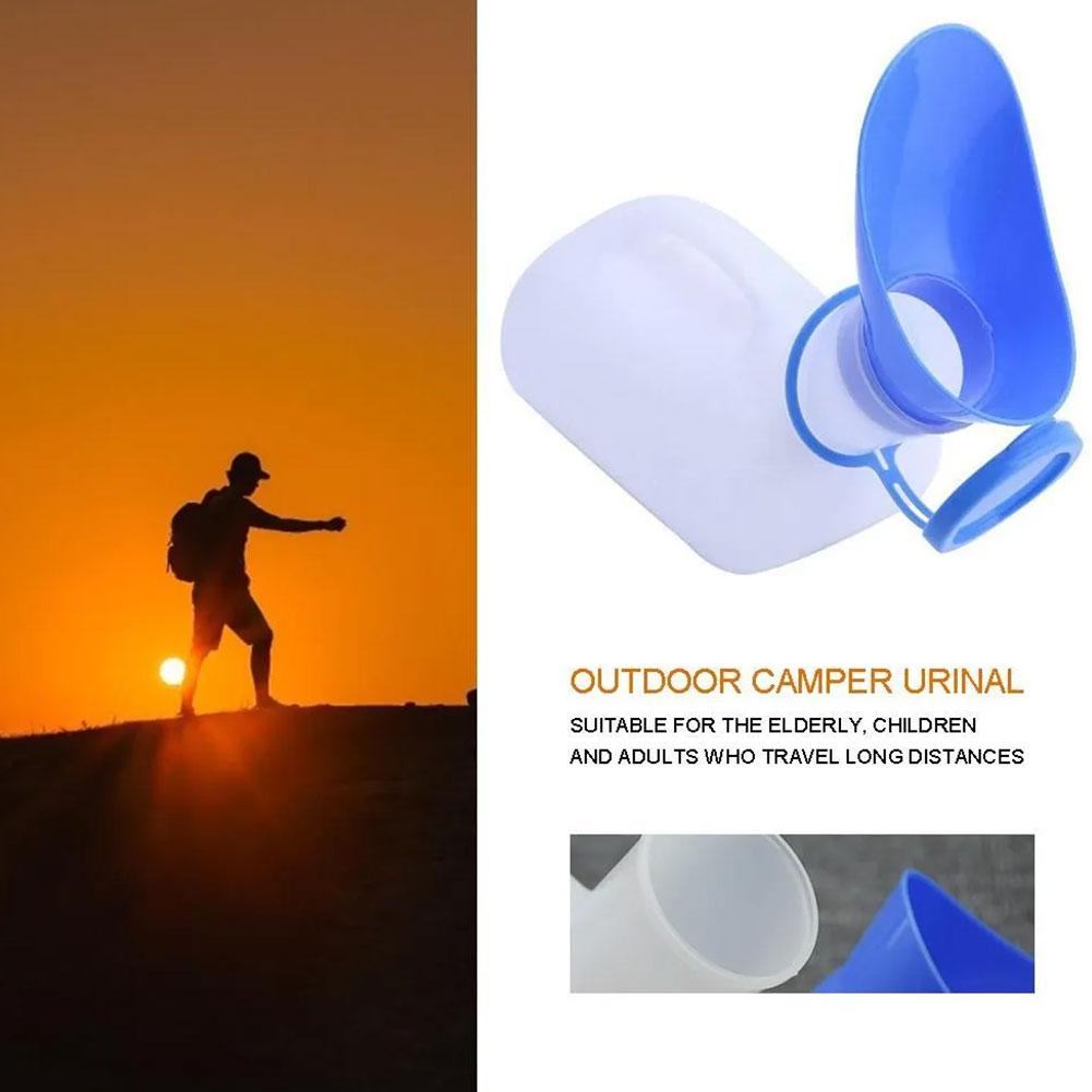 Botella de Orina Portátil de 1 - Outdoor Camping Urinal reseña y precio