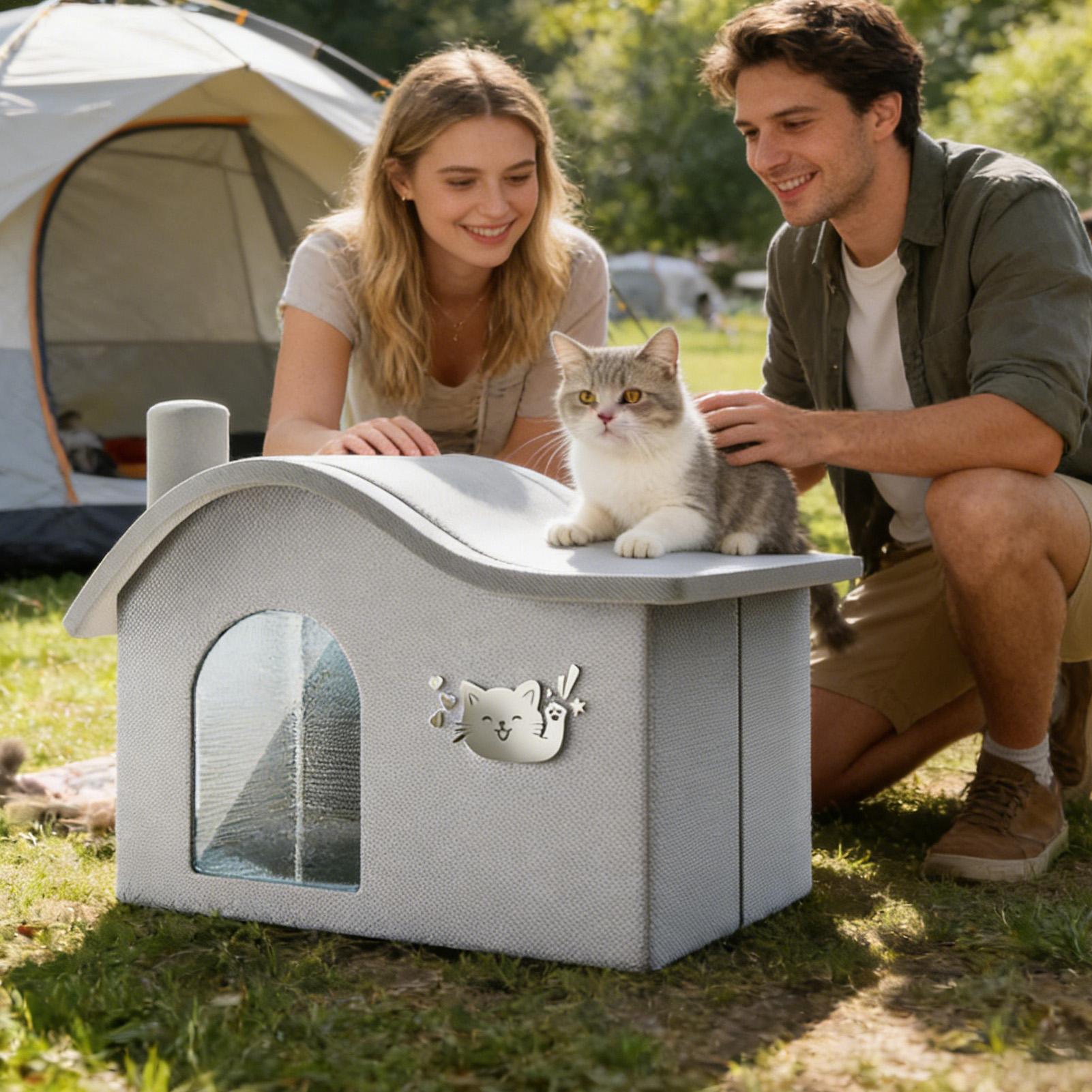 Cama plegable de verano para g - Outdoor Camping Dog Fence reseña y precio