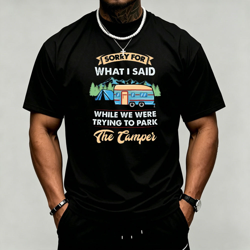 Camiseta con gráfico de campin - Outdoor Camping Quotes reseña y precio