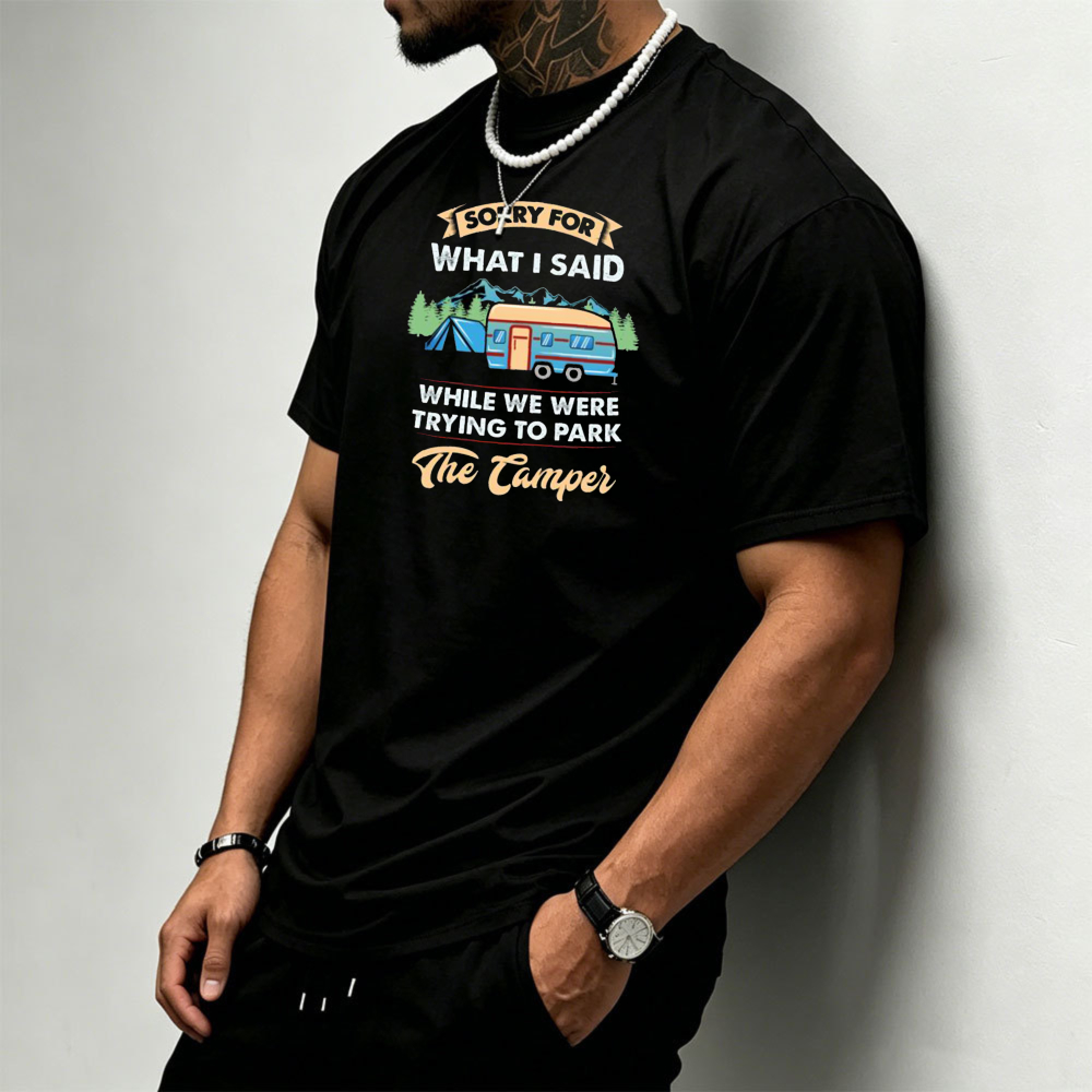 Camiseta con gráfico de campin - Outdoor Camping Quotes reseña y precio