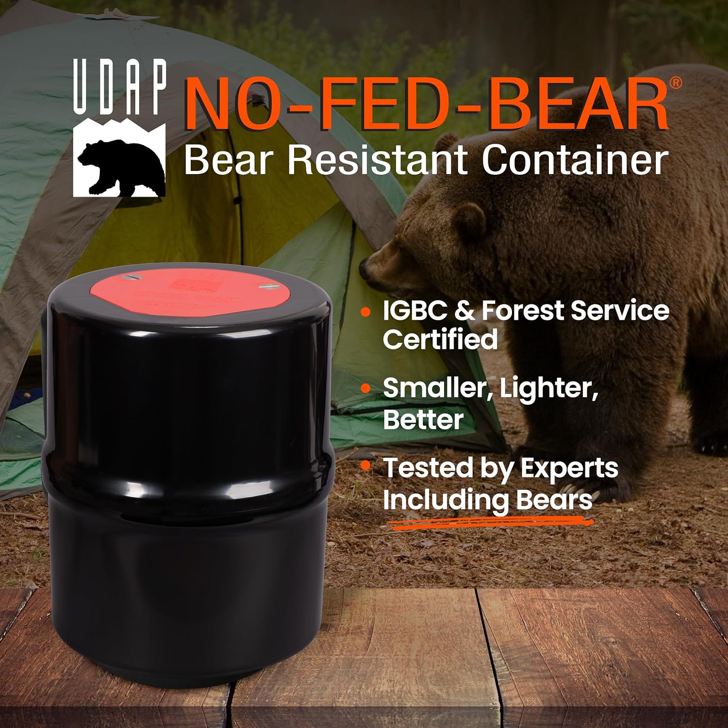 Contenedor de Alimentos Ligero - Bear Canister reseña y precio
